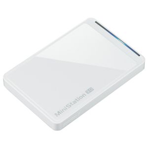 バッファロー バッファローツールズ スリム&プレミアム USB3.0用 ポータブルHDD 500GB ホワイト HD-PCT500U3-WJ