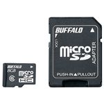 バッファロー Class6 microSDHC SD変換アダプター付モデル 8GB RMSD-8GC6SA