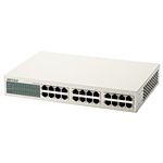 バッファロー 10/100M スイッチングHub 金属筐体/電源内蔵モデル 24ポート LSW3-TX-24NSR