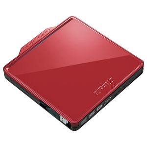 バッファロー BDXL対応 USB2.0用 ポータブルブルーレイドライブ レッド BRXL-PC6VU2-RD