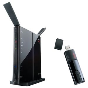 バッファロー エアステーション ハイパワー Giga 11n/g AOSS2対応 無線LAN親機 USB子機付き WZR-300HP/U
