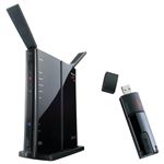 バッファロー エアステーション ハイパワー Giga 11n/g AOSS2対応 無線LAN親機 USB子機付き WZR-300HP/U