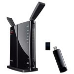 バッファロー エアステーション ハイパワー Giga 11n/a&11n/g AOSS2対応 無線LAN親機 USB子機付き WZR-600DHP/U