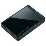 バッファロー バッファローツールズ対応 大容量ドライブ搭載 USB3.0用 ポータブルHDD 2TB ブラック HD-PCT2.0U3-GBJ
