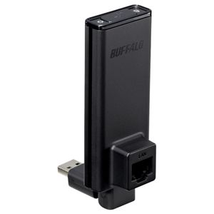 バッファロー エアステーション 11n/a/g/b 300Mbps 簡単無線LAN子機 WLI-UTX-AG300/C