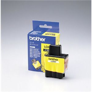 ブラザー工業 LC09Y インクカートリッジ(イエロー) LC09Y
