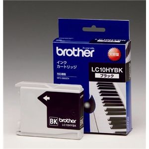 ブラザー工業 インクカートリッジ LC10HYBK