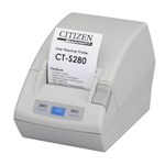 シチズン・システムズ コンパクトラインサーマルプリンタCT-S280 USB I/Fモデル CT-S280UBJ-WH