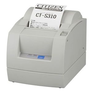 シチズン・システムズ ラインサーマルプリンタCT-S310 Ethernetモデル CT-S310SETJ-WH