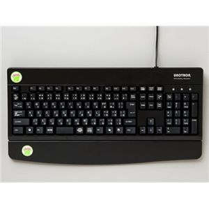 スリー・アールシステム 防水・防塵キーボード UNOTRON 3R-KPW6000BK