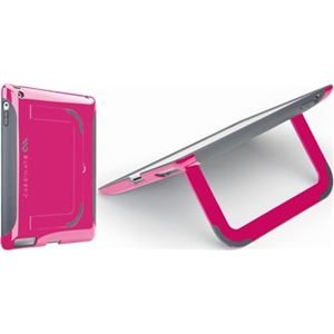 CASE-MATE CASE-MATE iPad 2用 ハイブリッドシームレスケース ポップ ピンク/クールグレイ CM013588