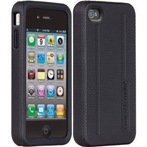 CASE-MATE CASE-MATE iPhone 4用 ハイブリッドタフケース ブラック/ブラック CM015585