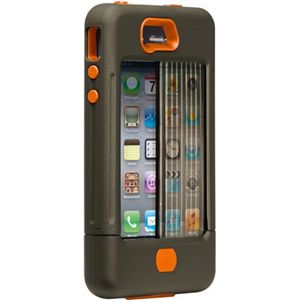 CASE-MATE CASE-MATE iPhone 4/4S用 ミリタリーグレードケース タンク ミリタリーグリーン/オレンジ CM016802