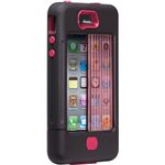 CASE-MATE CASE-MATE iPhone 4/4S用 ミリタリーグレードケース タンク ブラック/ピンク CM016803