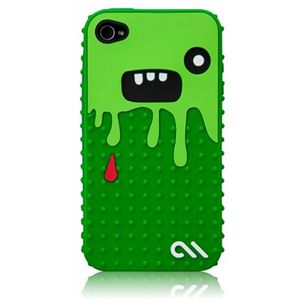 CASE-MATE CASE-MATE iPhone 4/4S用 ソフトケース クリーチャーズ モンスター ダークグリーン/グリーン CM015454