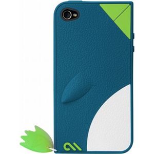 CASE-MATE CASE-MATE iPhone 4/4S用 ソフトケース クリーチャーズ ペンギン ブルー CM015593