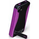 CASE-MATE CASE-MATE iPhone 4/4S用 ハイブリッドシームレスケース ポップ (スタンド) ブラック/ラズベリー CM017861
