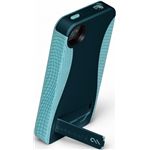 CASE-MATE CASE-MATE iPhone 4/4S用 ハイブリッドシームレスケース ポップ (スタンド) ネイビー/アクア CM017863