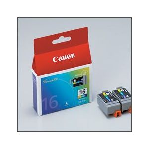 キヤノン BCI16CLR カラーインクタンクx2個パック(SELPHY用)[9818A001] BCI-16CLR