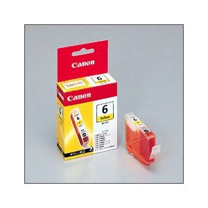 キヤノン BCI-6Y イエローインクタンク(PIXUS990i/960i/950i/F900等用)[4708A001] BCI-6Y