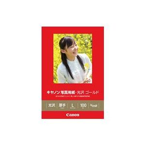 キヤノン キヤノン写真用紙・光沢 ゴールド L判 100枚[2310B001] GL-101L100