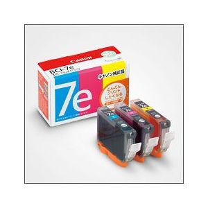 キヤノン インクタンク BCI-7e 3色(C/M/Y) マルチパック[1018B004] BCI-7E/3MP