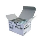 カシオ計算機 カシオ ネームランドテープ(9mm/白に黒字の5本入/長さ8m) XR-9WE-5P-E