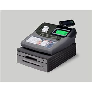 カシオ計算機 カシオ電子レジスター(4部門/30タッチキー) TK-110BK