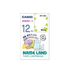 カシオ計算機 カシオ ネームランドテープ(12mm/おなまえテープ/4m) XR-12E2