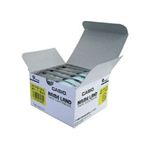 カシオ計算機 カシオ ネームランドテープ(9mm/黄に黒字の5本入/長さ8m) XR-9YW-5P-E