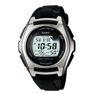 カシオ計算機 <DIGITAL/MULTIBAND5> ソーラー電波時計 (樹脂バンド/54.0×44.8×13.3(mm)/46g) WV-M120J-1JF