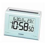 カシオ計算機 WAVE CEPTOR ソーラーエナジー(温・湿度計/温度計付き/電子音アラーム)パールブルー/ホワイト DQS-300J-2JF