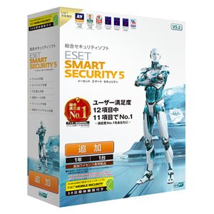 キヤノンITソリューションズ ESET Smart Security V5.2 追加 CITS-ES05-102