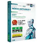 キヤノンITソリューションズ ESET NOD32アンチウイルス V5.2 Windows/Mac対応 CITS-ND05-101