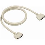 コンテック 50ピンミニチュアリボンコネクタ用両端コネクタ付シールドケーブル(モールドタイプ、5m) PCB50PS-5P