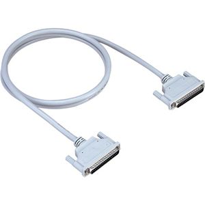 コンテック 37ピンD-SUBコネクタ用 両側コネクタ付シールドケーブル(0.5m) PCB37PS-0.5P