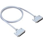 コンテック 37ピンD-SUBコネクタ用 両側コネクタ付シールドケーブル(0.5m) PCB37PS-0.5P