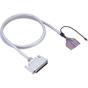 コンテック 37ピンD-SUBコネクタ用 片端コネクタ付シールドケーブル(モールドタイプ、1.5m) PCA37PS-1.5P