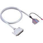 コンテック 37ピンD-SUBコネクタ用 片端コネクタ付シールドケーブル(モールドタイプ、5m) PCA37PS-5P