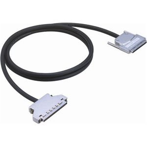 コンテック 100ピン0.8mmピッチコネクタ用 96ピン1.27mmピッチ変換シールドケーブル(3m) PCB100/96PS-3