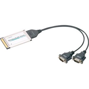 コンテック CardBus対応 RS-232C 2chシリアルI/Oカード COM-2(CB)H