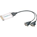 コンテック CardBus対応 RS-232C 2chシリアルI/Oカード COM-2(CB)H