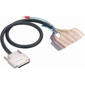 コンテック 片端68ピンハーフピッチコネクタ付シールドケーブル (0.5m) PCA68PS-0.5P