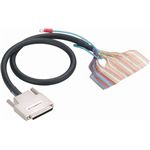 コンテック 片端68ピンハーフピッチコネクタ付シールドケーブル (0.5m) PCA68PS-0.5P