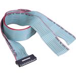 コンテック 96ピン・ハーフピッチコネクタ用 片側コネクタ付フラットケーブル(5m) PCA96P-5