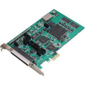 コンテック PCI Express 対応 100KSPS 12 ビット分解能 アナログ入出力ボード AIO-121601E3-PE