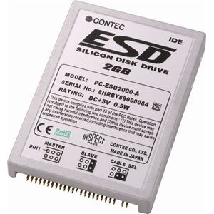 コンテック シリコンディスクドライブ 2.5インチタイプ 2GB PC-ESD2000-A