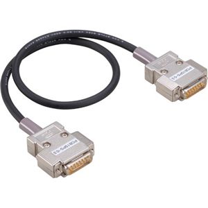 コンテック 15ピンD-SUBコネクタ用両端コネクタ付シールドケーブル(0.5m) PCB15PS-0.5P