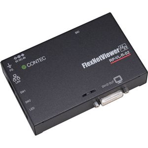 コンテック FlexNetViewer HD対応 Ethernet経由 動画配信ユニット 受信機 RP-VL-R-02