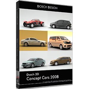 DOSCH DESIGN DOSCH 3D: Concept Cars 2008 D3D-CONC08